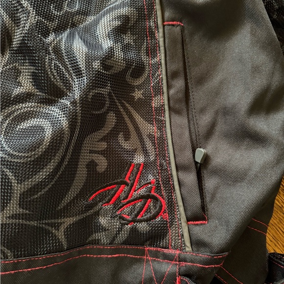 Women’s Harley Davidson Riding Jacket with Removable Hooded Fleece Inside Jacket - Picture 2 of 9